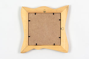 Holzrahmen quadratisch 15x15 cm aus Kirsche
