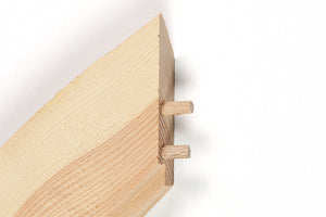 Holzrahmen quadratisch 15x15 cm aus Kiefer